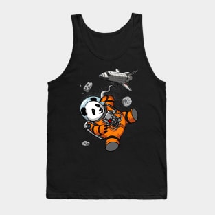 Panda Bear Space Astronaut Tank Top